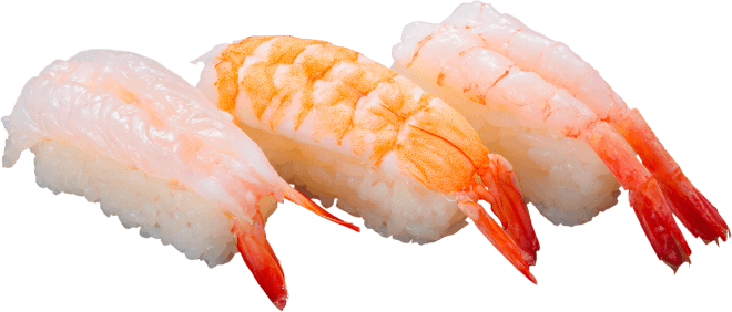 エビ三種盛